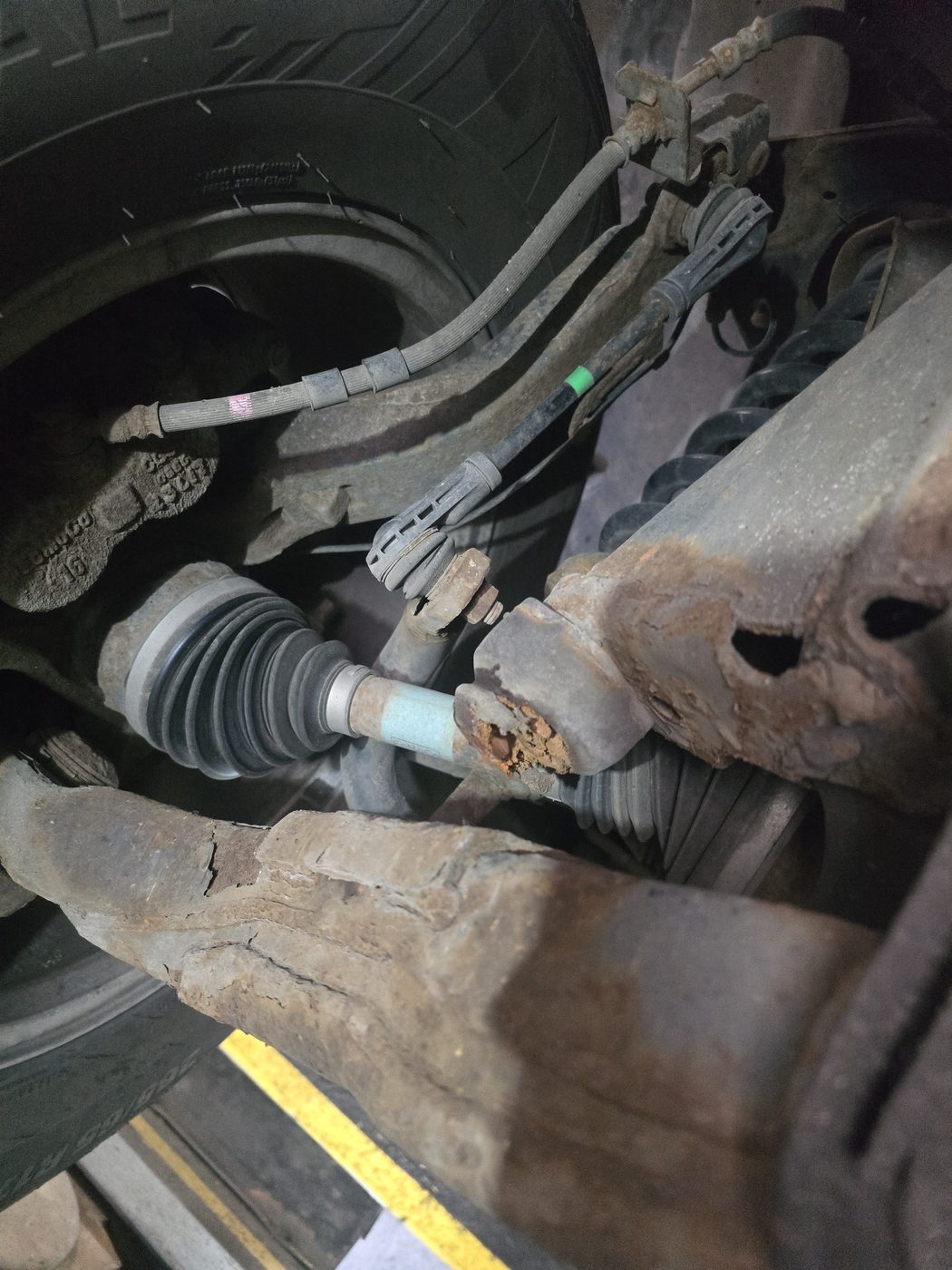 CV Boot & Suspension Check