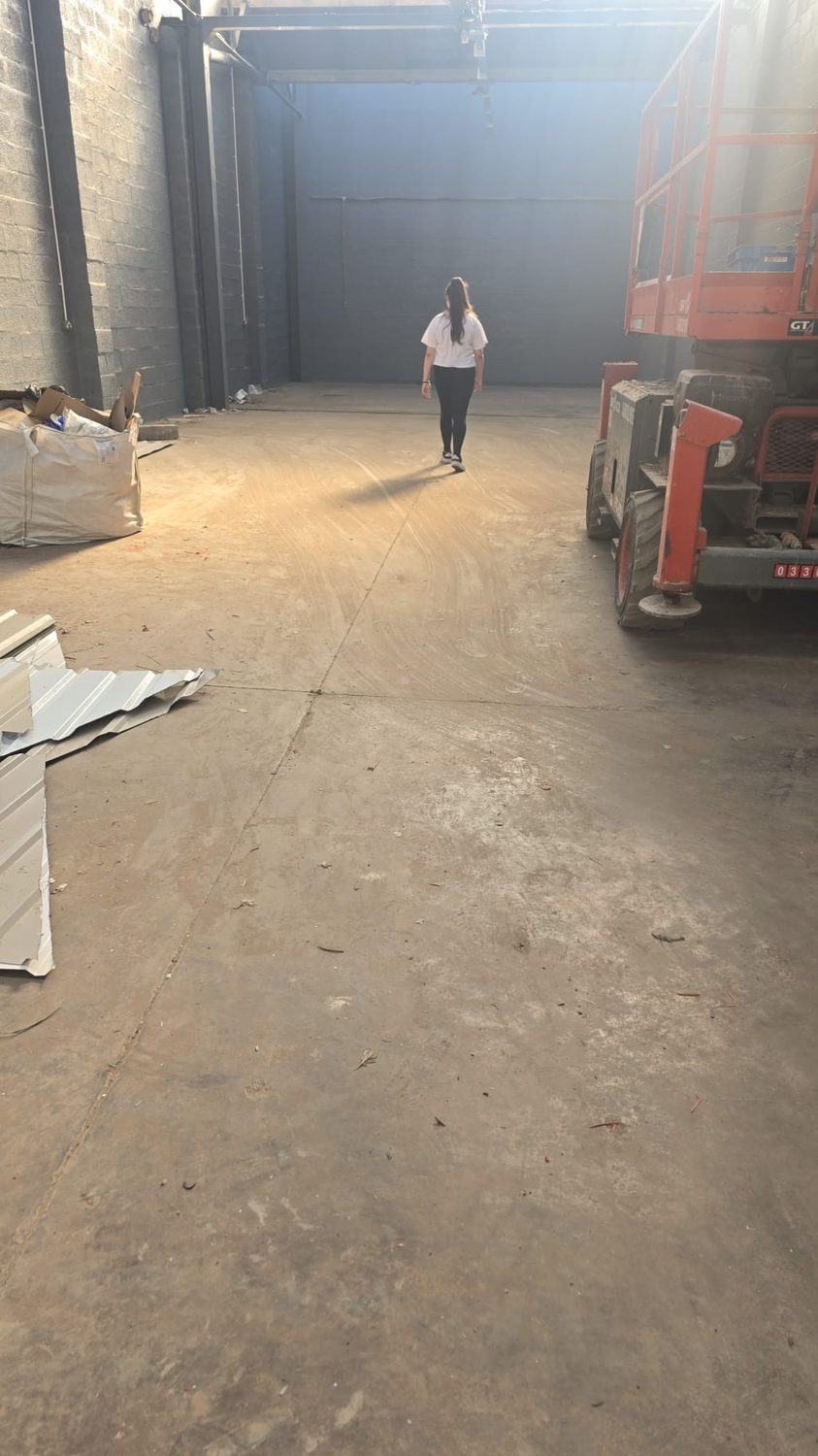 Workshop Fit-Out in Progress